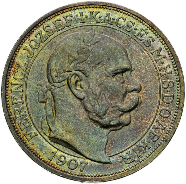 5 Corona 1907 - front