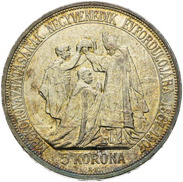 5 Corona 1907 - back