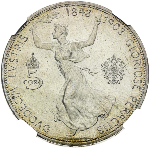 5 Corona 1908 - back