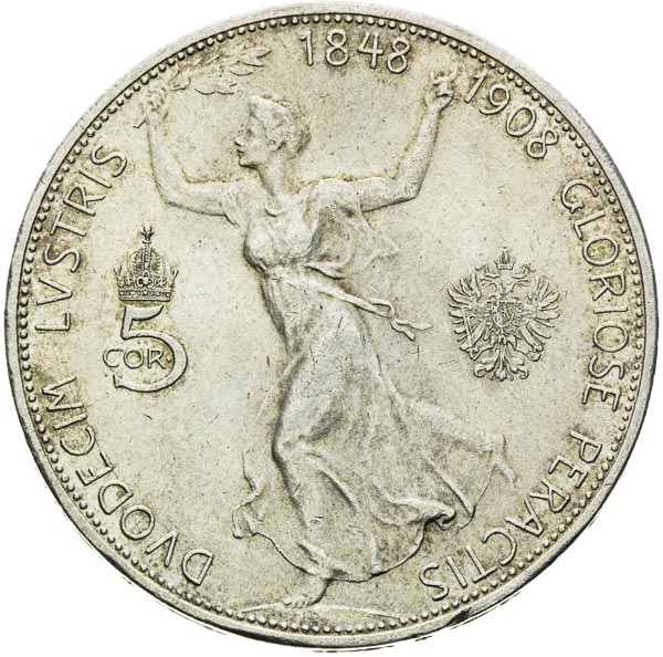 5 Corona 1908 - back