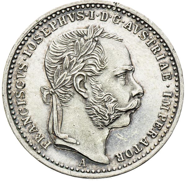 Silver Token 1867 - front