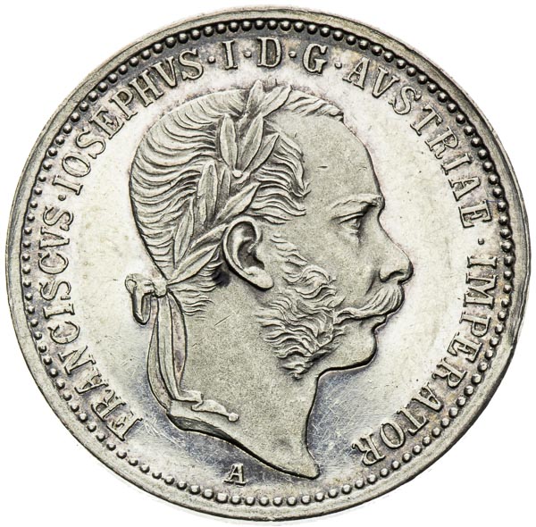 Silver Token 1867 - front