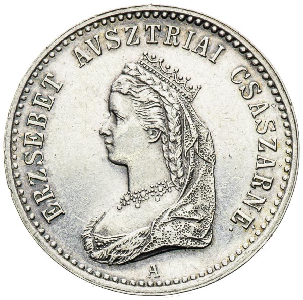 Silver Token 1867 - front
