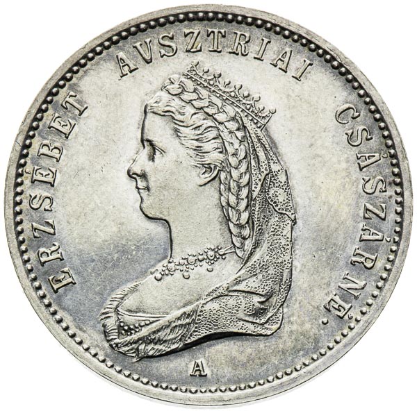 Silver Token 1867 - front