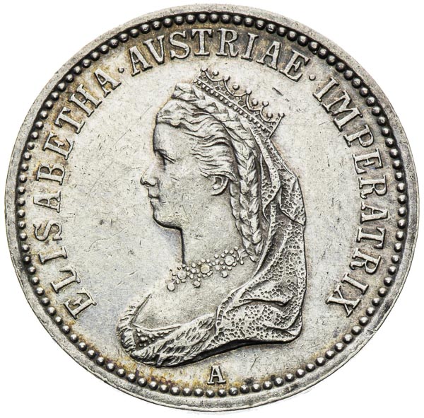 Silver Token 1867 - front