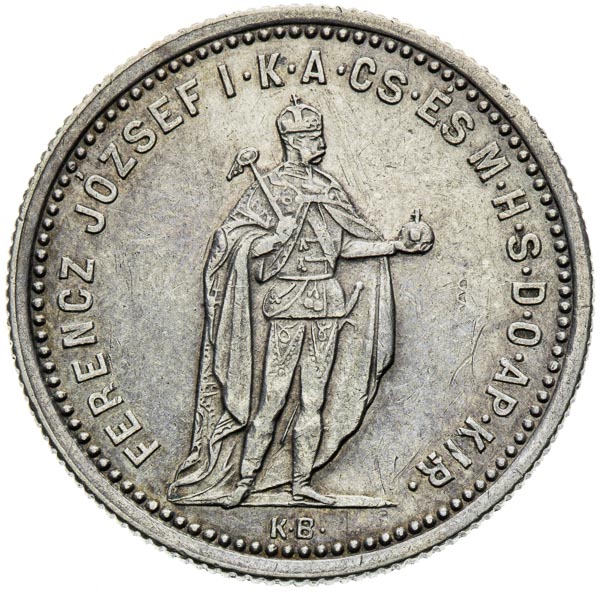 Silver Token 1892 - front