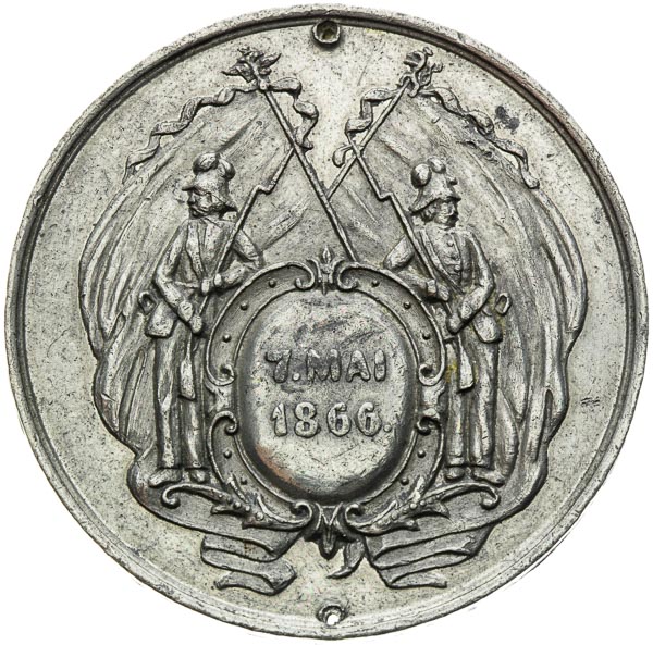 Medal 1866 - front