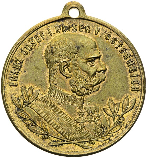Medal 1898 - front
