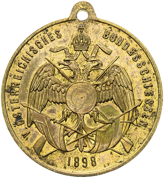 Medal 1898 - back