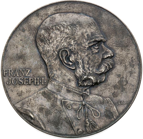 Silver medal 1898 - front