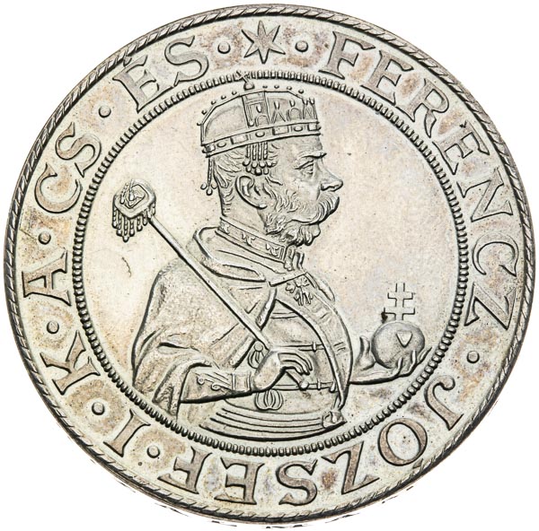 Thaler 1896 (restrike) - front