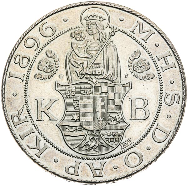 Thaler 1896 (restrike) - back