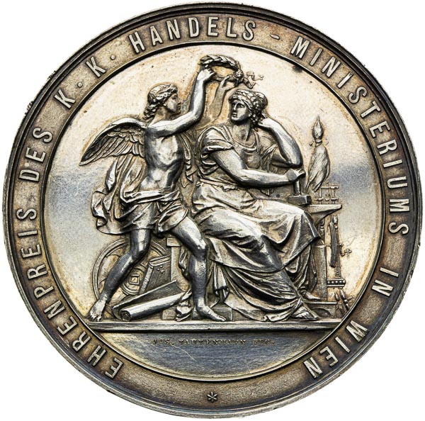 Silver medal  - back