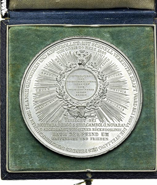 Medal 1849 - back