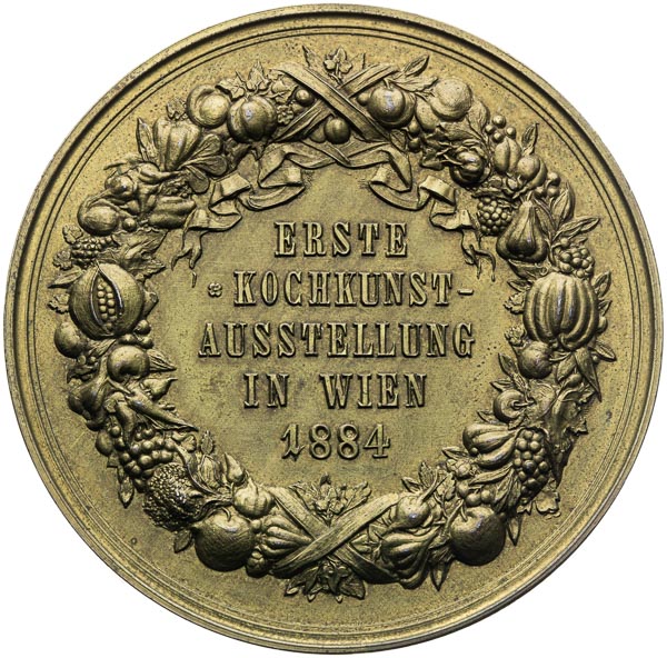 Medal 1884 - back