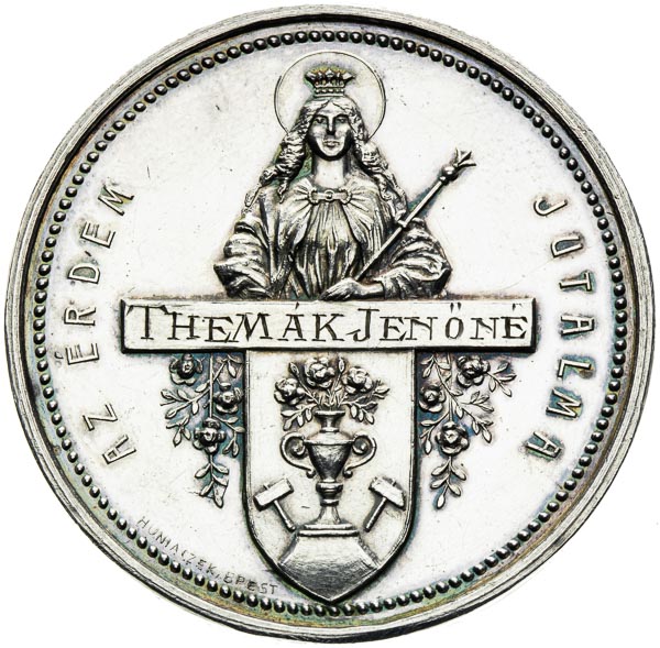 Silver medal 1907 - front