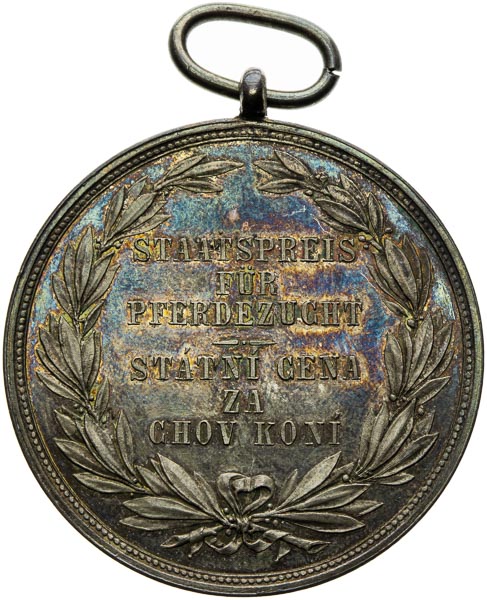 Silver medal  - back