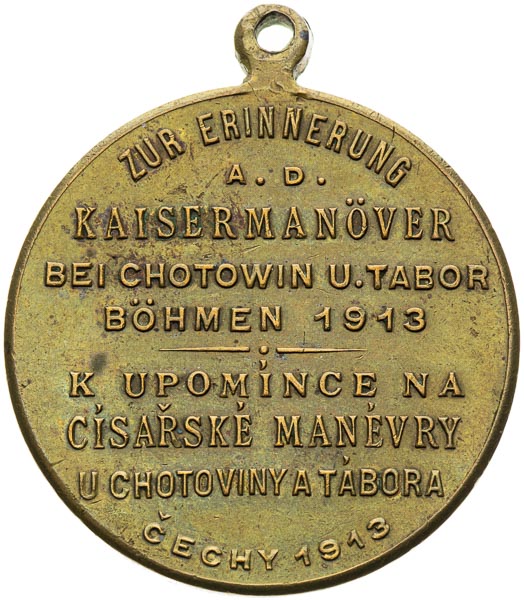 Medal 1913 - back