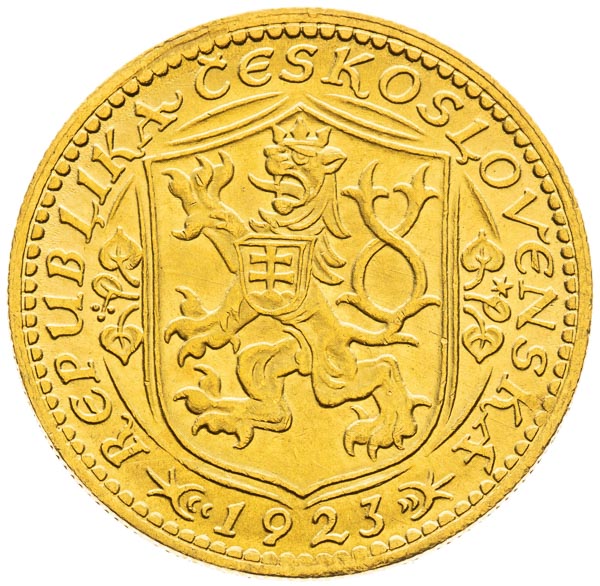 Ducat 1923 - back