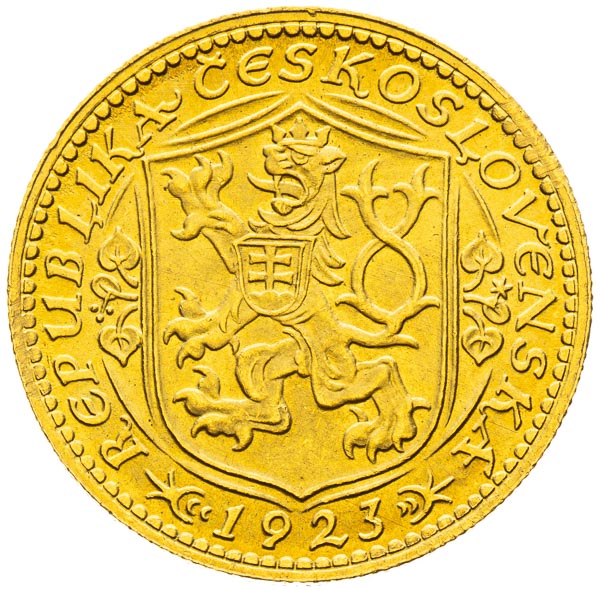 Ducat 1923 - back