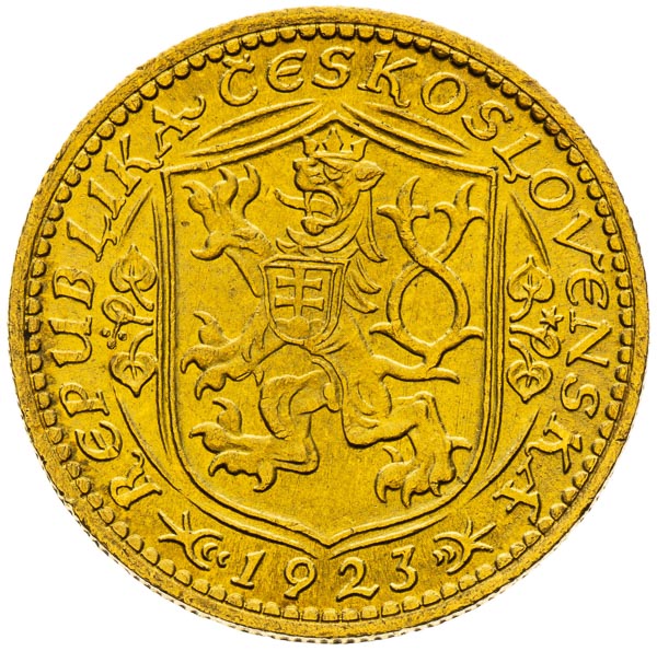 Ducat 1923 - back