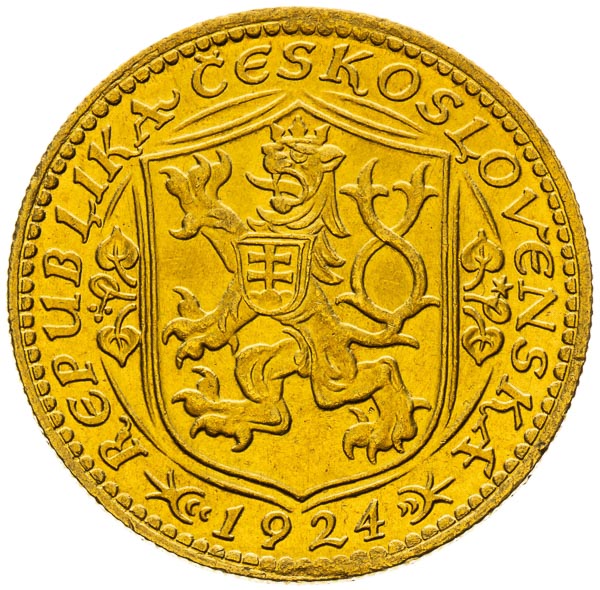 Ducat 1924 - back