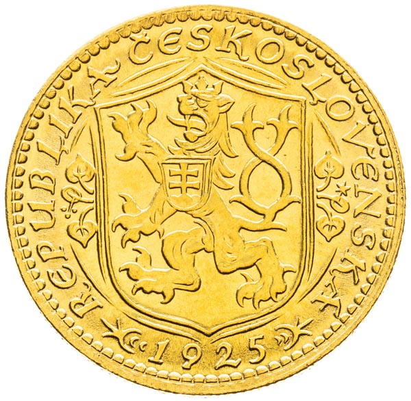 Ducat 1925 - back