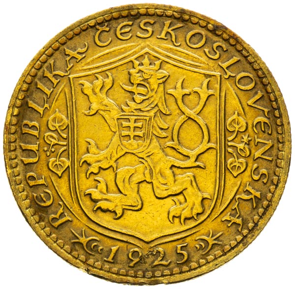 Ducat 1925 - back