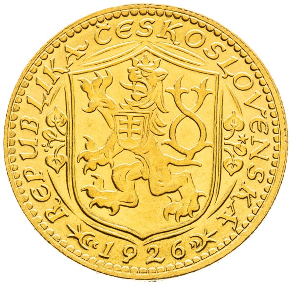 Ducat 1926 - back