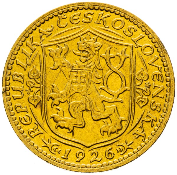 Ducat 1926 - back