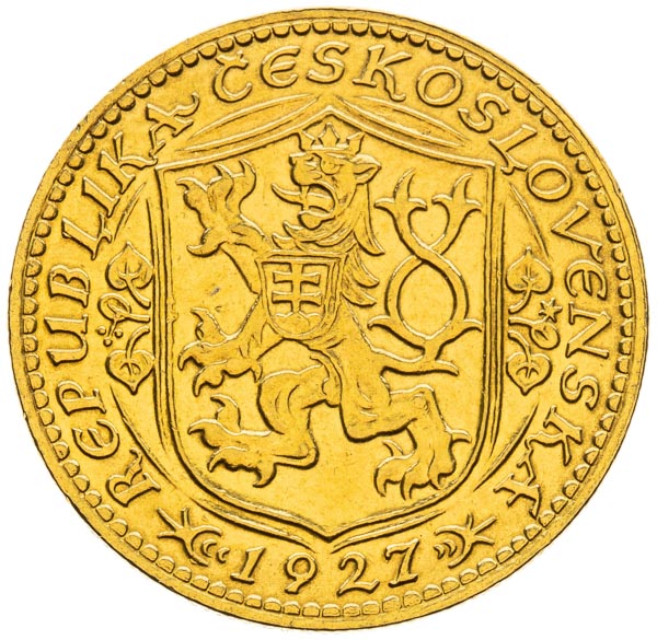 Ducat 1927 - back
