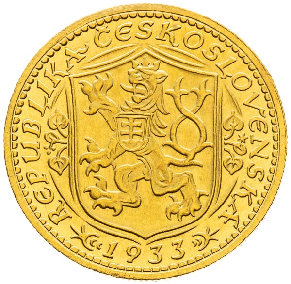 Ducat 1933 - back
