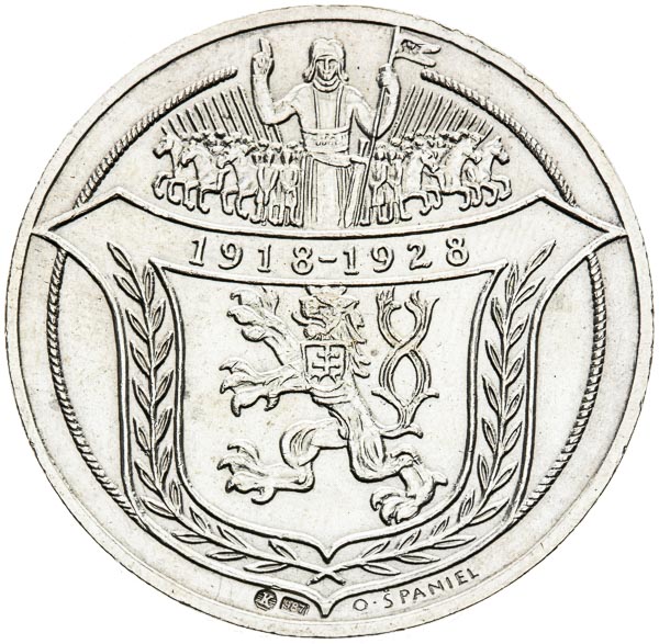 Silver medal 1928 - back