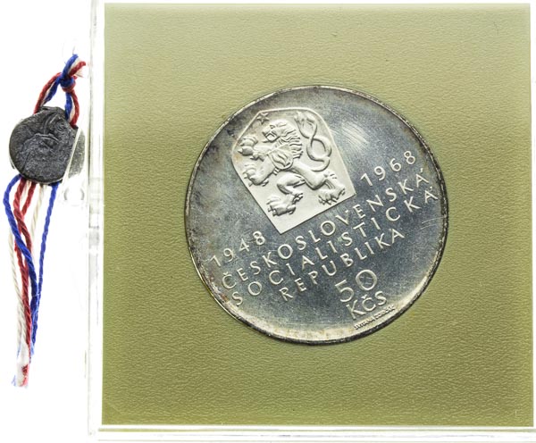 50 Koruna 1968 - back