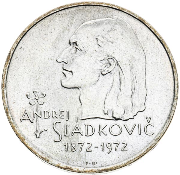 20 Koruna 1972 (variant) - back