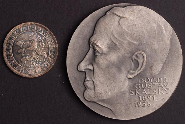 Silver medal, Silver token (2 pcs) - front