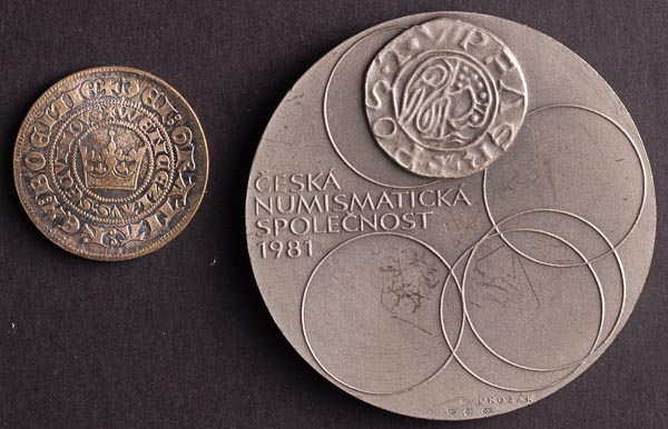 Silver medal, Silver token (2 pcs) - back