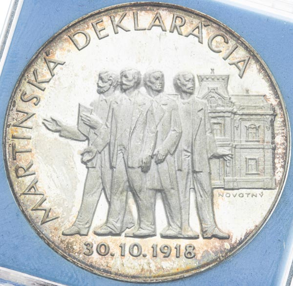 Silver medal 1988 - front
