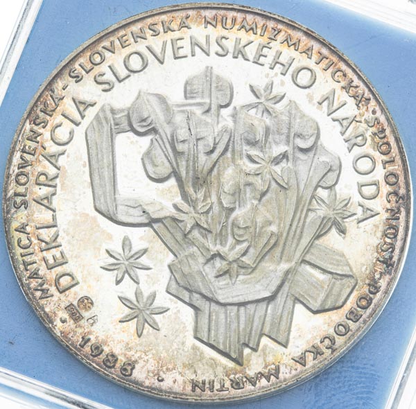 Silver medal 1988 - back