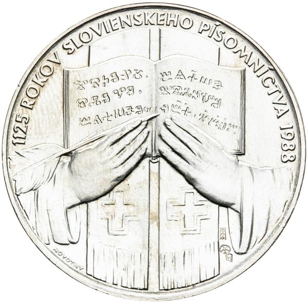 Silver medal 1988 - front