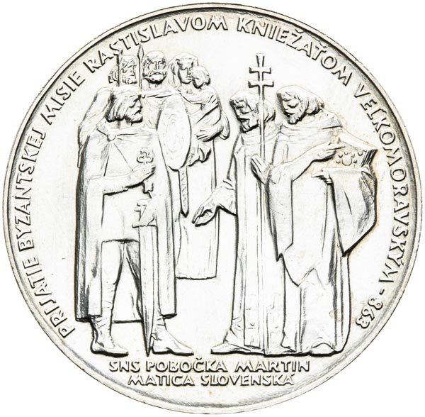 Silver medal 1988 - back
