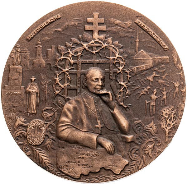 Medal 1990 - back