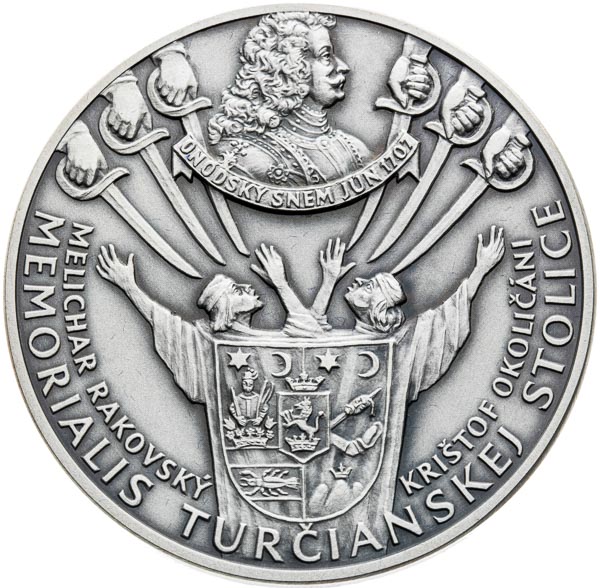 Silver medal 2017 - front
