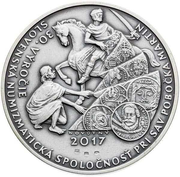 Silver medal 2017 - back