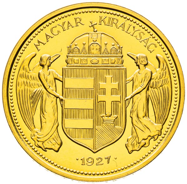 20 Pengö 1927 (Pattern strike) - front