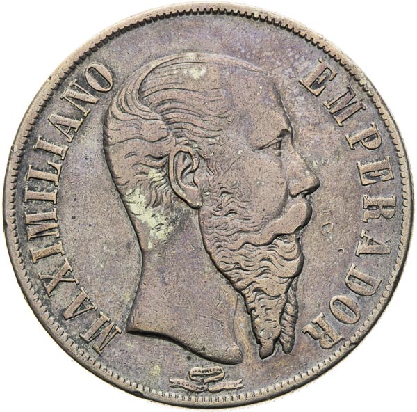 Peso 1867 - avers