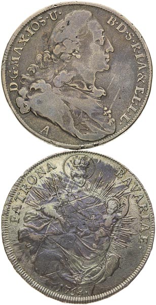 Thaler 1768, 1775 (2 pcs) - front