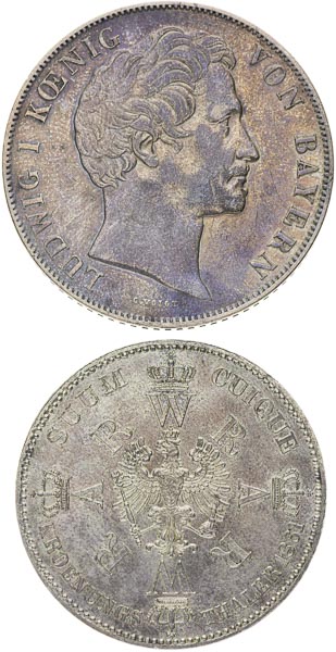 Silver coins (2 pcs) - front