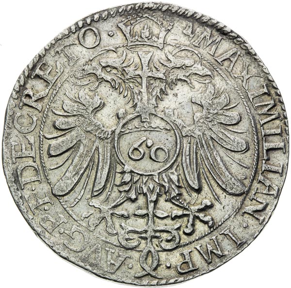 60 Kreutzer 1569 - back