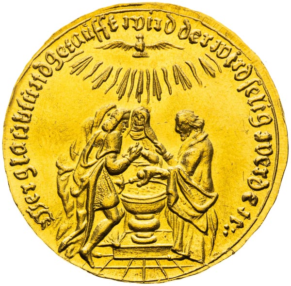 Zlatá medaile  - avers